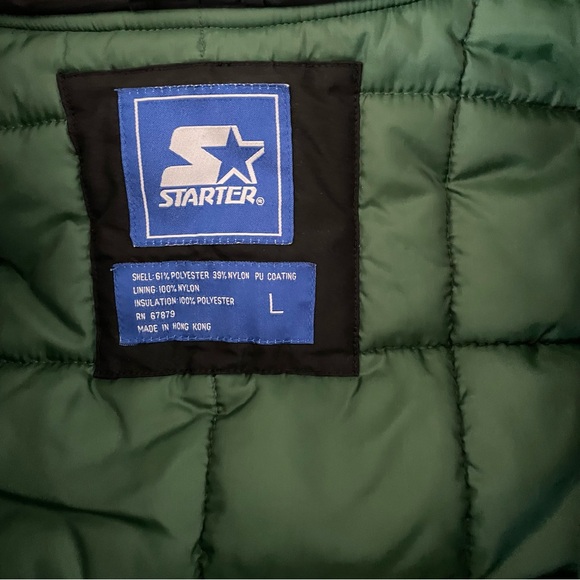 EUC VINTAGE MIAMI HURRICANES HOODED STARTER JACKET - Picture 5 of 6